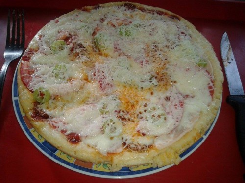 Serpenyős pizza